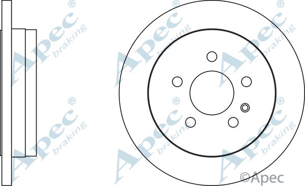 APEC BRAKING Bremžu diski DSK2133